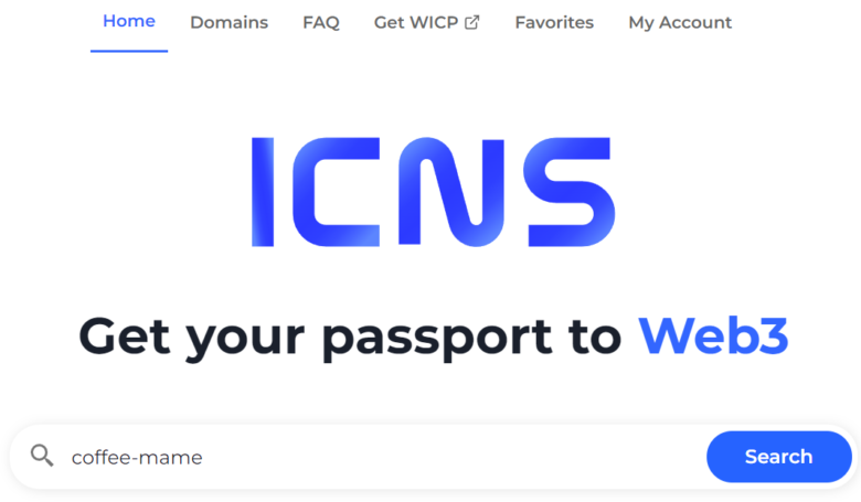 リンクツリーをWeb3上【ICNS】で作成しTwitterに載せる方法